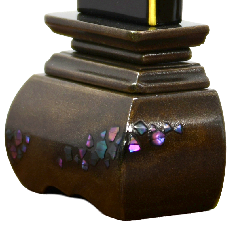 錫風位牌 台座拡大2